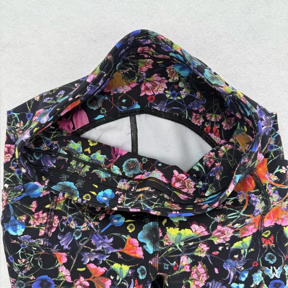 Lululemon Swift Speed High-Rise Tight 21” Flowerscope Black Multi Size‎ 2